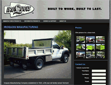 Tablet Screenshot of iroquoismfg.com